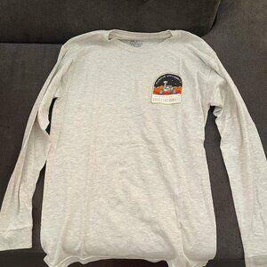 Purdue Size Small Grey Long Sleeve Shirt